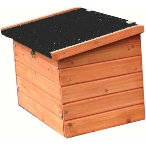 Pondoir Supplémentaire Pour Poulailler Gaulois Ii Toit Shingle Noir
