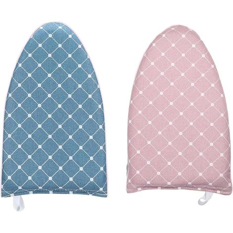 Moufles de Protection la Chaleur Lot de 2 Pièces pour Défroisseur Vapeur Grip Flexible, Matériaux Polyester et Éponge, pour Repassage Vertical et Processus de Repassage (1/5)