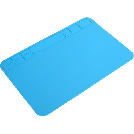 Reparaturmatte aus hitzebeständigem Silikon für Computer, Handys und Lötstationen – Werkzeugunterlage (1/5)