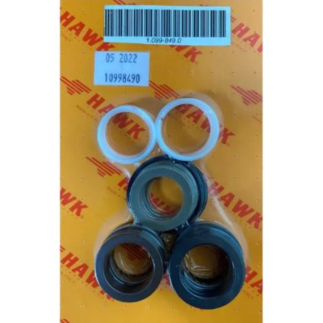 Kit guarnizioni "U" pistoni D.20 idropulitrice pompa Hawk NMT anelli tenuta
