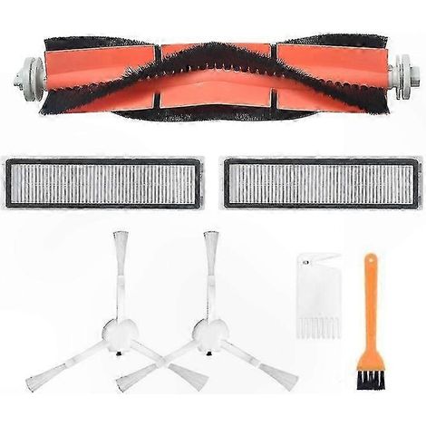 Hauptbürste, Seitenbürsten und HEPA-Filter für den Saugroboter D9, Ersatzteile, komplettes Wartungsset, kompatibel mit dem Reinigungsroboter D9, Ersatzzubehör. (1/5)