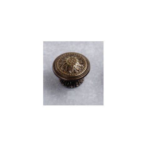 ORECA - 1 POMOLO STILE ANTICO CON ROSETTA IN OTTONE 30X20mm