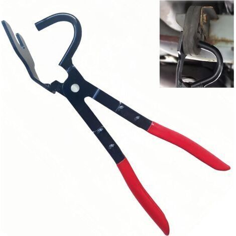 FENOPLASTICAOutil de démontage des supports d'échappement - compatible avec tous les supports en caoutchouc d'échappement, 1 pièce, rouge (1/4)