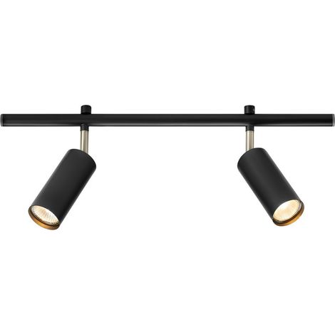 Markslojd EXPAND Twin Spot 2 Lumière 50cm Cylindre Gu10 Noir (1/3)