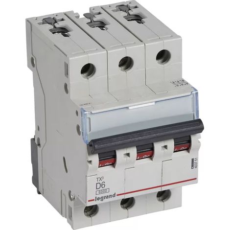 Leitungsschutzschalter 3P D 6A 6kA AC S303 TX3 403751