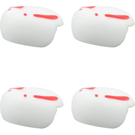 12 hasenförmige Eckenschützer für Kindermöbel – Möbelsicherheit – 12er-Pack – Weiß (1/5)