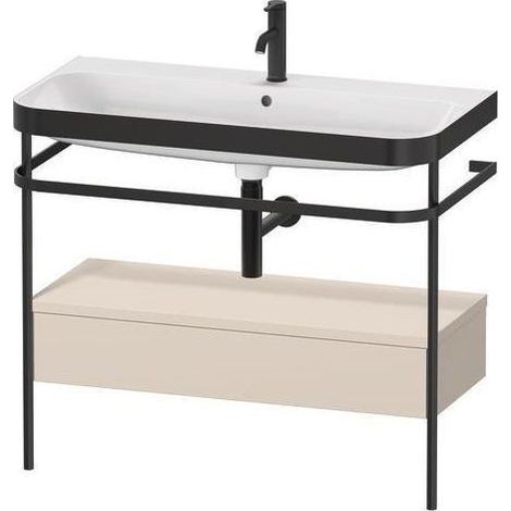 DU HappyD2+ cbon.m.MK.SK.,975x490x850mm, u. MWT,1HL, mÜ, Taupe smt (1/5)