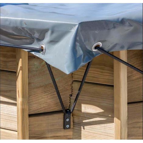 Bâche d'hivernage pour piscine - ronde Ø 448 cm (1/2)