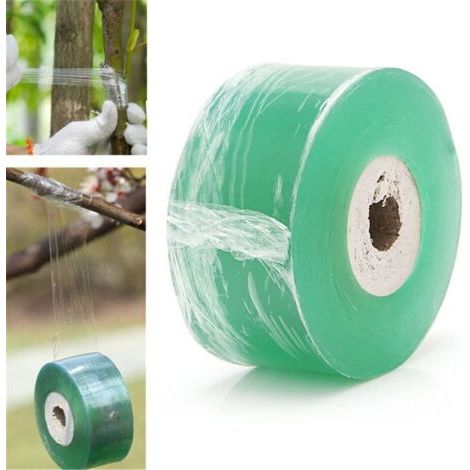 Ruban de greffage biodégradable pour jardin de pépinière, vert, 2 cm x 100 m (1/5)