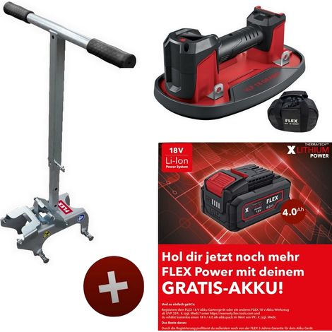 Flex Akku-Vakuumheber VLP 18.0 C 18V 531330 + Handtragegriff VLP-HCH SOLO 534761 (1/5)