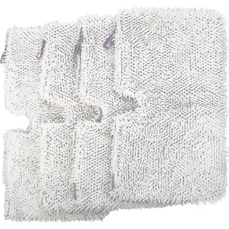 Lot de 4 lingettes de nettoyage en microfibre S3500 pour nettoyeur vapeur Shark Steam Pocket S2901 S3501 (1/4)