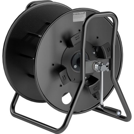 Schill Stahlblech-Kabeltrommel mit Hilfsspule SK 4600.RM-SCHWARZ