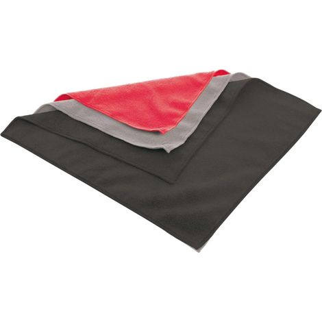 Walser Mikrofasertuch Set, 3 Stück PKW-Poliertücher, Auto-Putztuch 40x40 cm (1/2)