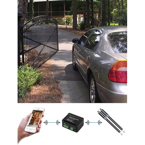Le Nouveau Type de Portes automatiques for Portes battantes, système de Surveillance en Temps réel de télécommande de téléphone Mobile(Multicolor) (1/3)