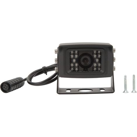 Caméra de recul 1080p, Vision nocturne inversée étanche avec 18 lumières LED infrarouges pour camions, camping-car, voitures PAL (1/5)