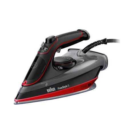 Braun SI 5057 RD Dampfbügeleisen Keramik-Bügelsohle 2700 W Schwarz, Rot (1/3)