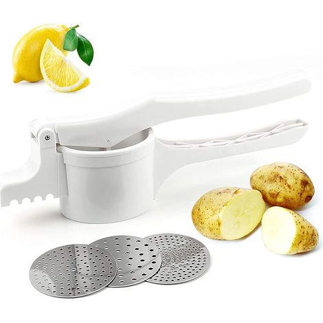Potato Press, Professional Puree Potato Press Manual Potato Press Potato Press Handmade Plastic, Sturdy, Hygienic And Easy To Clean (1/5)