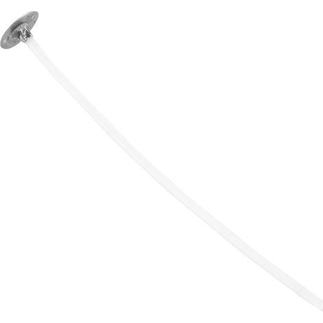 100 vorgewachste Teelichtdochte, 10 cm lang, ideal für die Kerzenherstellung zum Selbermachen (1/5)