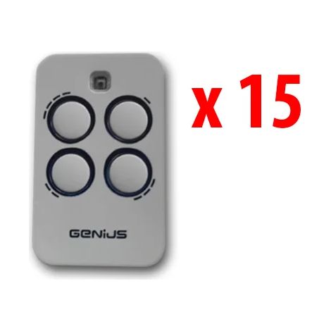 genius 15 x télécommande 4 canaux 868mhz jlc kilo tx4 6100333 (1/3)