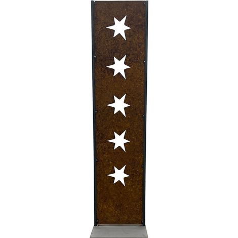 Rost Deko Sternen-Stele - eine Dekoration der Extraklasse
