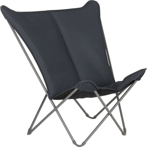 Fauteuil Pliant POP UP XL BEC LaFuma LFM5183 Gris Foncé (1/3)