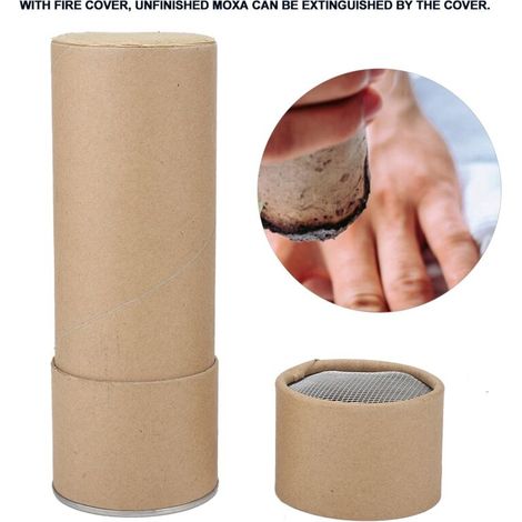 Rouleaux de moxa traditionnels chinois 7x20 cm pour massage et bien-être (1/5)