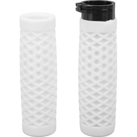 Poignées de Moto 25mm/28mm Paire Silicone ABS Antidérapantes Universal Ninja ZX6R 636 Installation Facile (1/5)