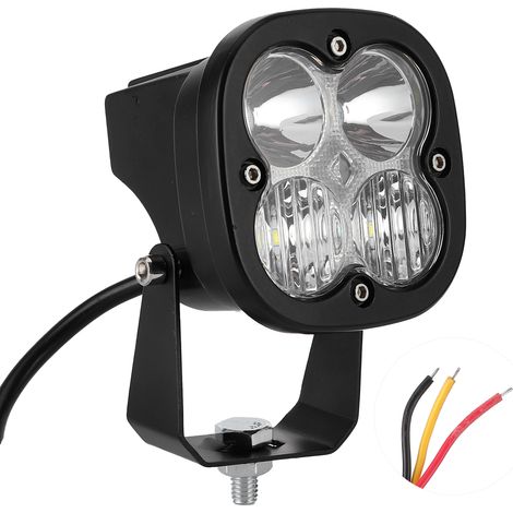 Projecteur LED RGB 40W avec support réglable pour voiture et moto (1/5)