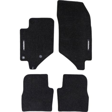 Tapis de Sol de Voiture pour Citroen C4 III / C4X 2020-2025 Velours Noir 4Pcs (1/5)