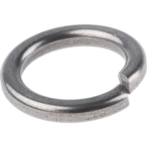 Rondelle grower RS PRO Acier Inoxydable 12.2mm x 18mm x 2.5mm A4 316 Galvanisé brillant ( Prix pour Sachet de 50 )
