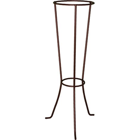 Colonne fer vieilli ht 78 pour pot 24-26 cm (1/3)