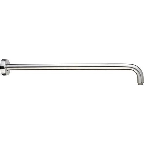 tube raccord mural pour tete de douche L : 400mm inox brossé (1/3)