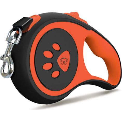 Corde rétractable pour chien, rétractable 5m Corde rétractable pour chien