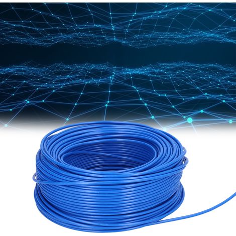 BVV-11 100 m Rundkabel, 7 Adern, isoliert und ummantelt mit blauem PVC, AC 300 V (1/5)