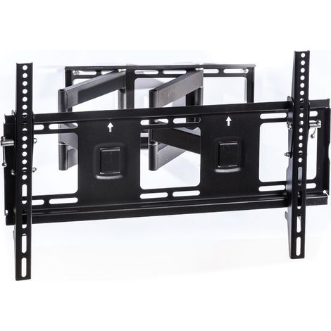 Staffa porta tv da muro lcd led plasma da 32" a 65"