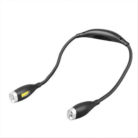 Flexible LED-Nackenleselampe, tragbare Leselampe zum Umhängen, USB-aufladbar, ideal zum Campen. (1/5)