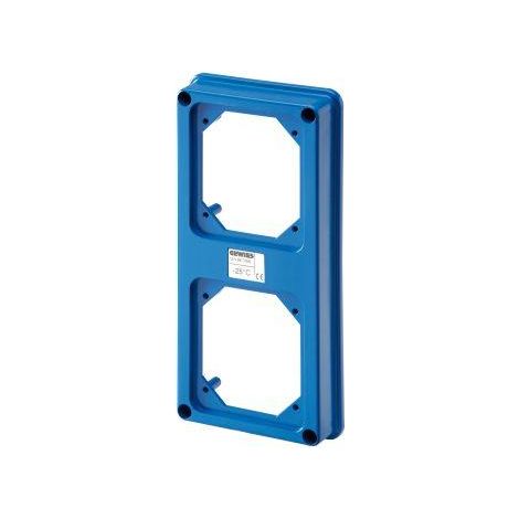COUV.PR.VERT.SBF IP55 2 PLASTRONS IP67 GEWISS GW66709N