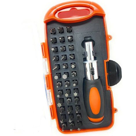 Trade Shop - CROCE TORX EXAGONONIERTER SET 37 PEZZ -