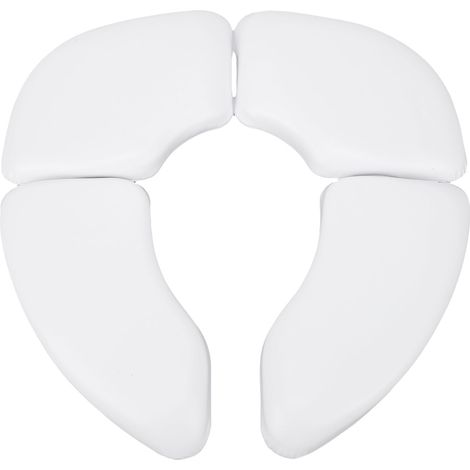 Siège de toilette pliable, multifonctionnel, antidérapant, imperméable et confortable pour les voyages et l'apprentissage de la propreté (1/5)