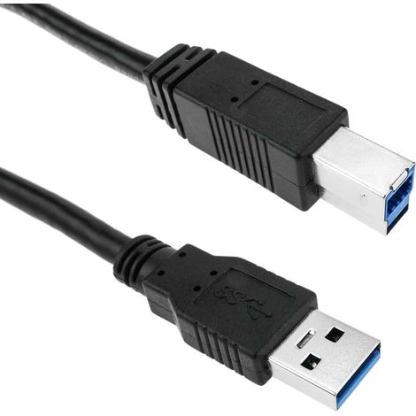 BeMatik - Cable SuperSpeed USB 3.0 AM a BM de 2m