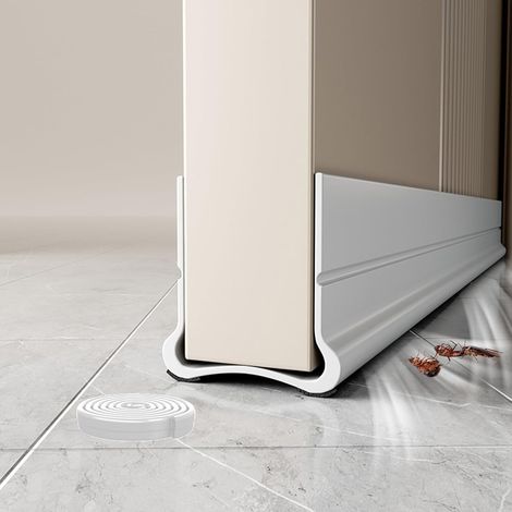 93 cm Lower Door Brush Seal – Raised Height 40 mm Reinforced Thermal (1/5)
