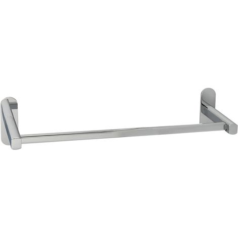 Toallero Barra 60 cm. Color Inox Con Efecto Espejo, Autoadhesivo Resistente, Porta Toallas, Toallero Adhesivo Pared/Mueble (1/4)