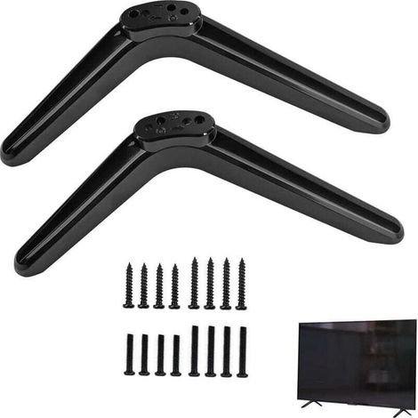 Soporte universal para TV de 32 a 55 pulgadas, ajustable y estable, para pantallas planas, ideal para salas de estar y compatible con todos los modelos. (1/4)