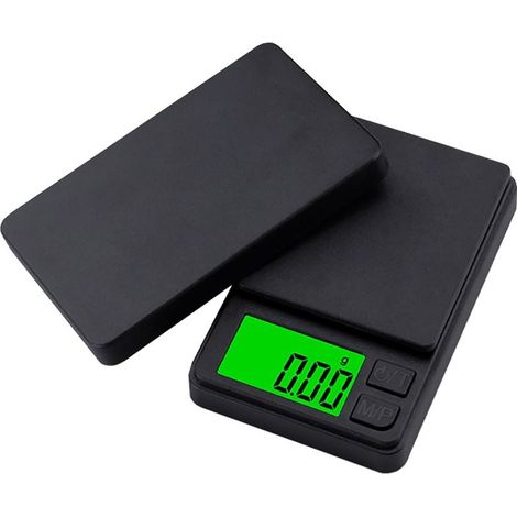 0 01g 1000g,Balances de Cuisine Precision,Balance De Cuisine NuméRiques,Balance à Bijoux Portable,Mini Balance de Precision avec Affichage Led et Fonction Tare,Pour Cuisine,Café