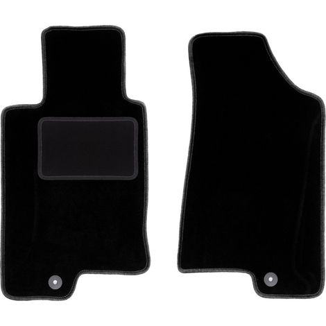 Tapis avant noirs pour Hummer H3 SUV (2005-2010) (1/5)