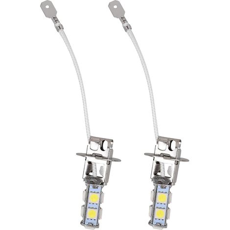 PRETYZOOM 2 faros antiniebla LED 12V 7500K 5050 1.8W 120lm (1/5)