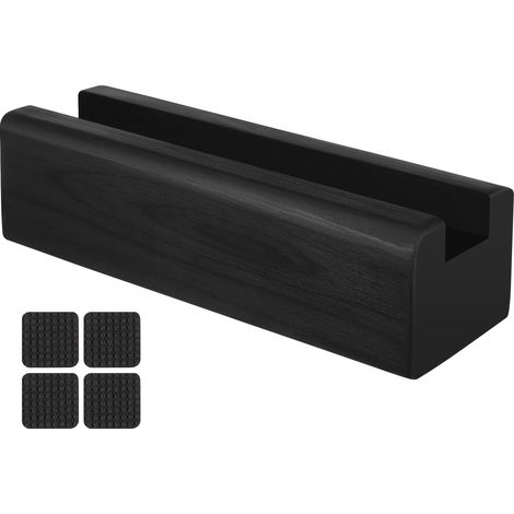 Support de miroir en bois 9. Support de miroir de sol de 20,3 cm Base de support de miroir antidérapante Support d'affichage d'images (1/5)