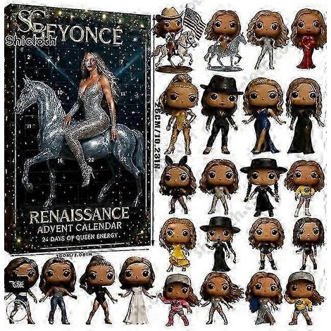 Beyoncé Revival, boîte surprise de l'Avent, décoration de Noël, pendentif acrylique 25-26 (1/5)