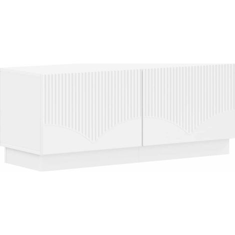 Mueble de TV Blanco Madera de ingeniería vidaXL (1/5)