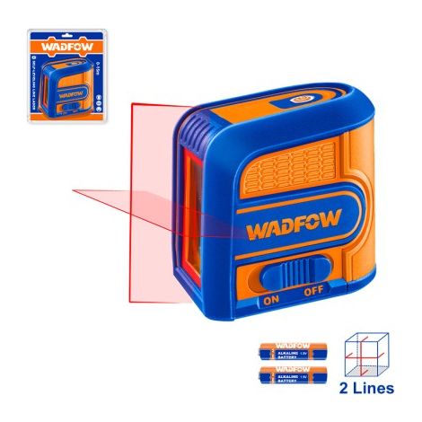 WADFOW selbstnivellierende Laser-Wasserwaage mit 15 m Reichweite, ±2 mm Genauigkeit und horizontalen und vertikalen Funktionen (1/4)